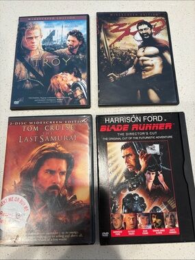 Assorted Black DVD Movie Collection - Widescreen Edition (4 Titles)